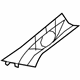 Mopar 5LQ98BD1AD Windshield Pillar Trim, Gray, Passenger Side