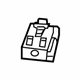 Mopar 5VF85DX9AA Release Handle, Front