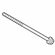 Mopar 6512897AA Mount Bolt