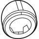 Mopar 7HW291X7AA Start Button Bezel