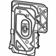Mopar 68092959AA Seat Back Frame, Rear Driver Side