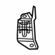 Mopar 68001741AC Outer Bracket, Rear Driver Side