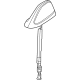 Mopar 6ZP28DX8AA Antenna Base, Black