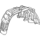 Mopar 68376700AD Fender Liner, Front Inner Passenger Side