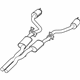 Mopar 68516709AA Muffler & Pipe, Rear