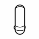 Mopar 68266240AA Windshield Rivet