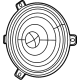 Mopar 5064551AB Door Speaker, Center Lower