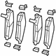 Mopar 68376749AE Brake Pads, Rear