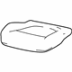 Mopar 7JH76DBNAA Seat Cover, Black, Front Passenger Side