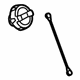 Mopar 68348222AA Fuel Cap