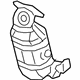 Mopar 68105874AG Catalytic Converter, Driver Side