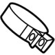 Mopar 68438081AA Rear Muffler Clamp