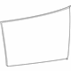 Mopar 1YW76DX9AB Glove Box Door, Black, Front