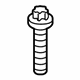 Mopar 6510996AA Trans Mount Bracket Bolt