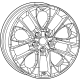 Mopar 68589008AA Wheel, Alloy, Black