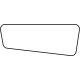 Mopar 68620336AA Mirror Glass