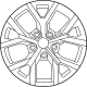 Mopar 4755433AA Wheel, Alloy