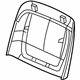Mopar 1UY02DX9AC Seat Back Panel, Front Passenger Side