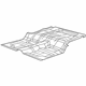 Mopar 68263396AA Rear Floor Pan