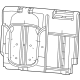 Mopar 68418969AA Seat Back Pad