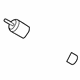 Mopar 68298320AE Shock Absorber, Front Passenger Side