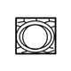 Mopar 68432233AA Bezel, Front