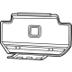 Mopar 6HE23DX9AC Lower Panel, Black, Center