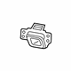 Mopar 68364534AA Front Camera Mount Bracket, Outer