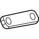 Mopar 5038672AA Tie Plate, Front