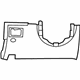 Mopar 5SA98DX9AB Lower Column Cover, Black