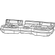 Mopar 68578643AA Seat Cushion Pad, Rear