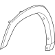 Mopar 6MS34GXHAC Wheel Flare, Front Passenger Side