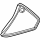 Mopar 1WU67DX9AA Rear Trim, Black Stitch, Lower
