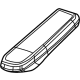Mopar 7JL41SD4AA Armrest, White, Front Passenger Side