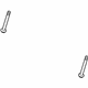Mopar 6510544AA Steering Gear Bolt