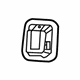 Mopar 5UN86DX9AA Hook Bezel, Driver Side