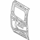 Mopar 68461105AA Door Shell