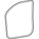 Mopar 68402032AA Weatherstrip On Body, Front Inner