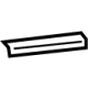 Mopar 68293728AA Rail Reinforcement, Passenger Side