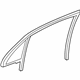 Mopar 68039968AH Run Channel, Rear Passenger Side