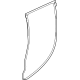 Mopar 68406318AH Body Weatherstrip, Rear Inner Passenger Side