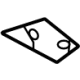 Mopar 68427150AA Floor Pan Assembly Reinforcement Plate, Passenger Side