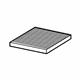 Mopar 68535621AA Cabin Air Filter