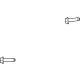 Mopar 6513529AA Motor Mount Upper Bolt