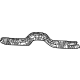 Mopar 68409803AF Dash Reinforcement, Lower