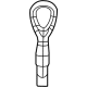 Mopar 68497385AA Tow Eye, Rear