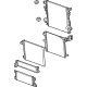 Mopar 68283398AF Radiator Assembly, Front