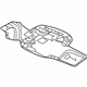 Mopar 55057326AC Headliner Retainer, Upper