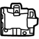 Mopar 68408125AA Distance Sensor Bracket