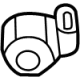 Mopar 6PG85TZZAA Parking Sensor, Front